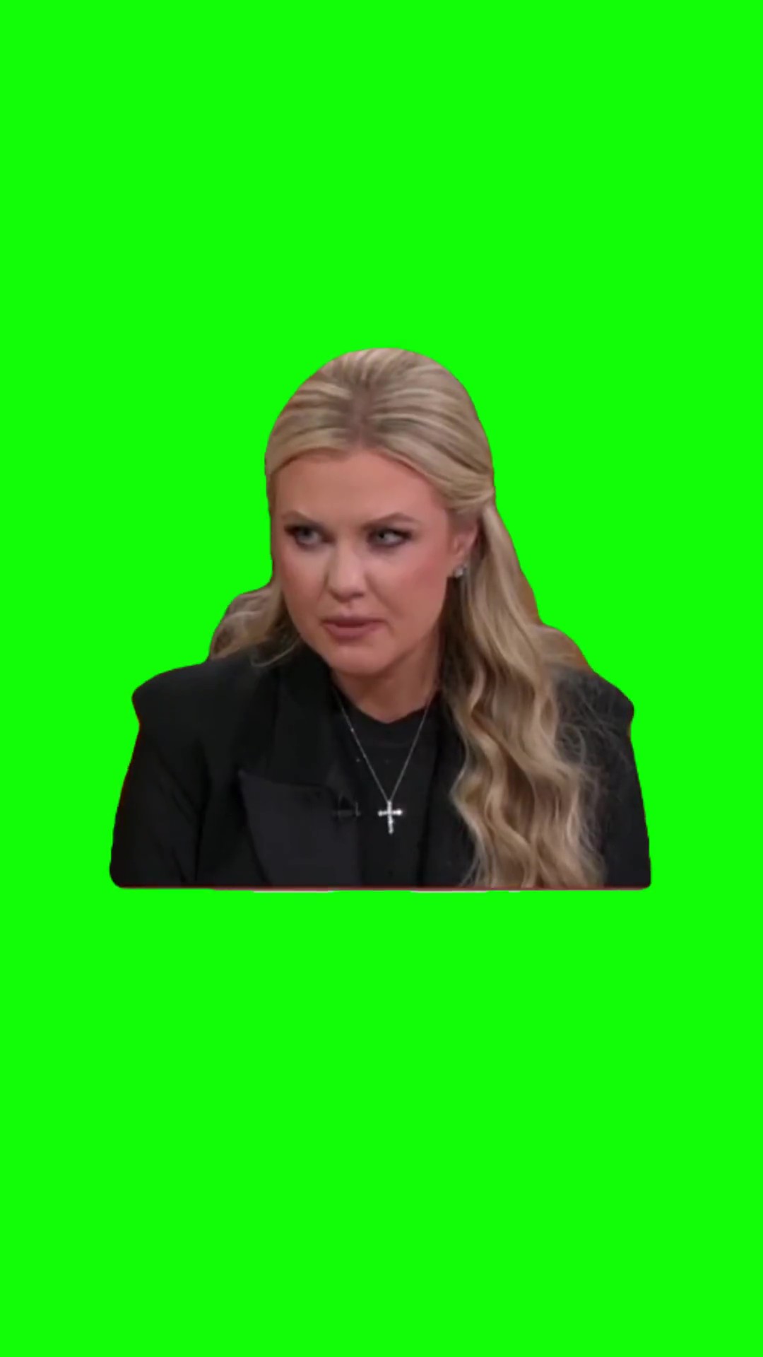 Erika Kirk stop thats it Green Screen Meme