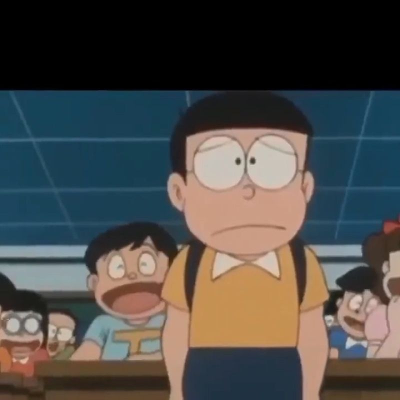 Everyone laughing At Nobita Meme