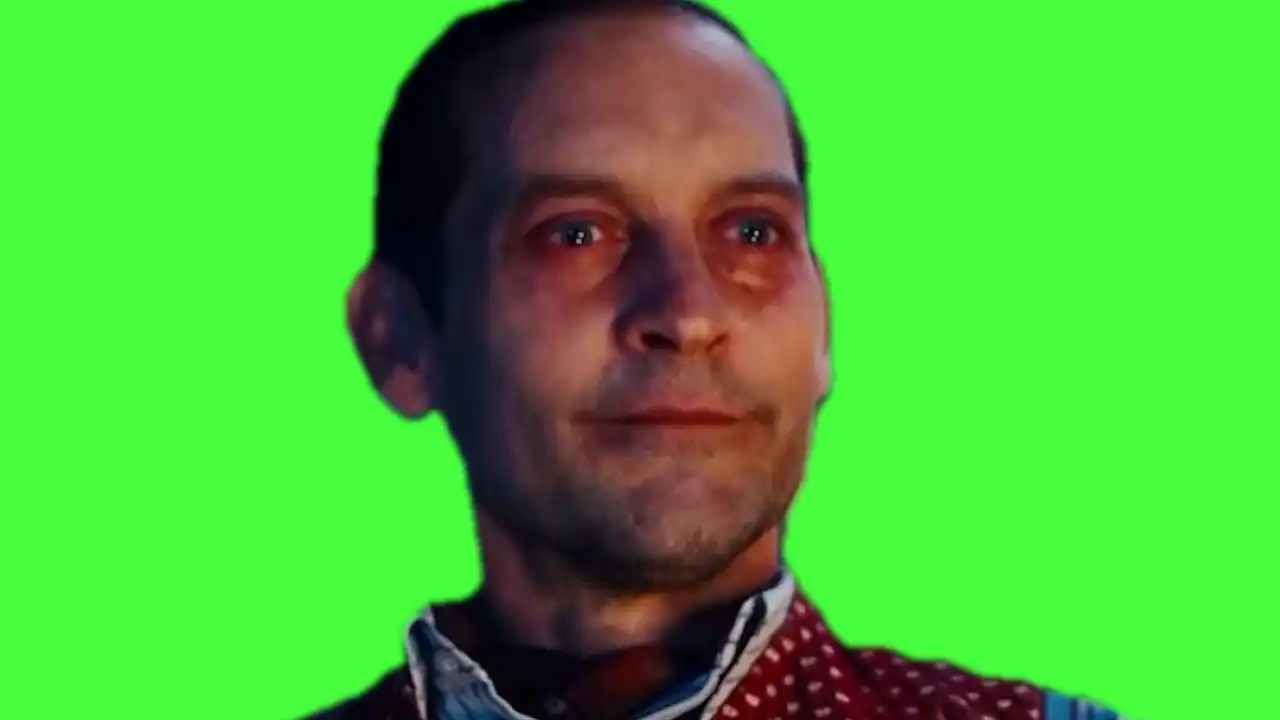 Evil laugh green screen