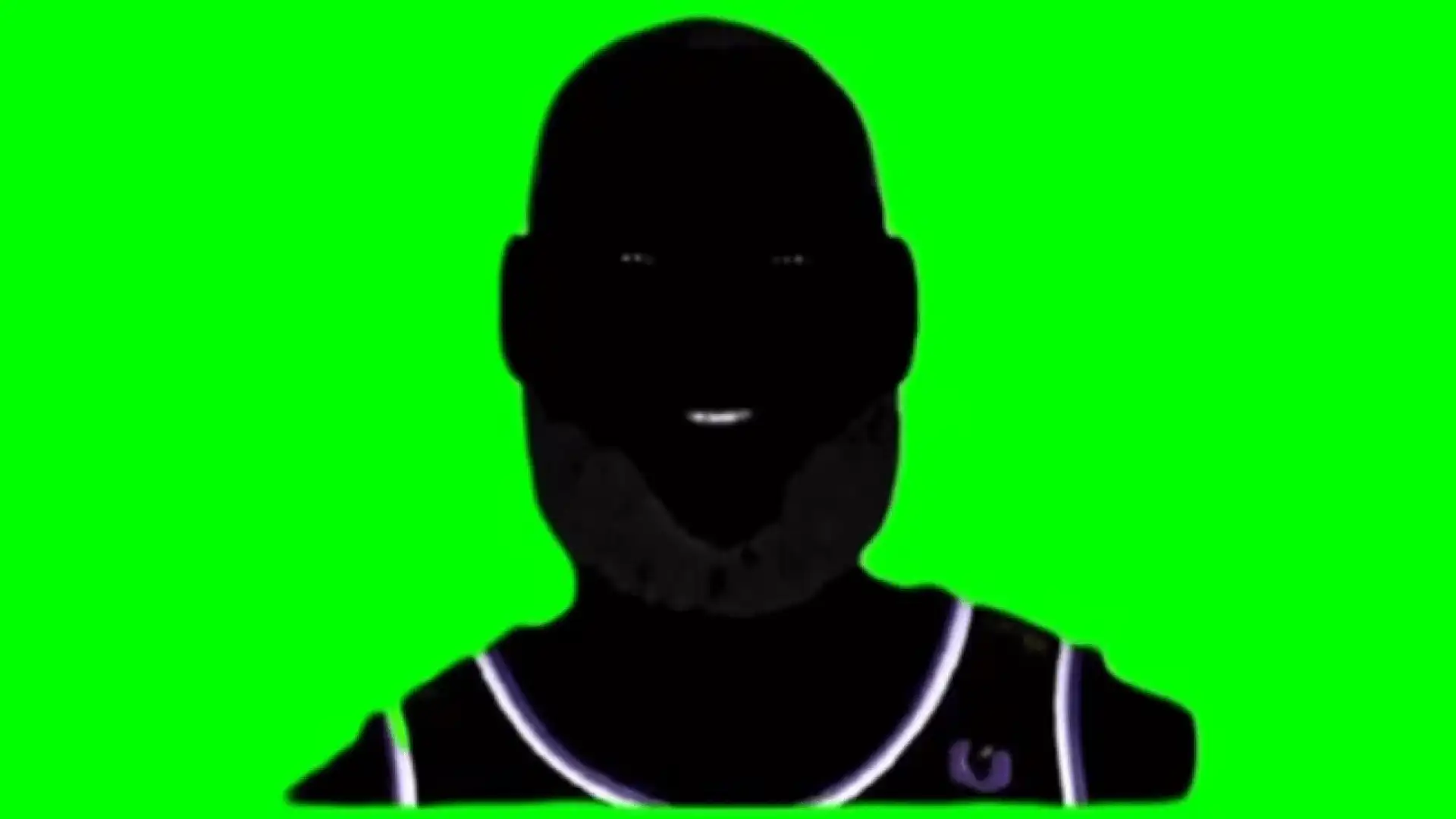 Evil Lebron you are my sunshine meme green screen