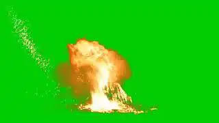 Explosion Green Screen Effect