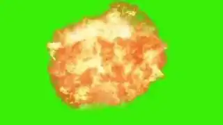 explosion meme green screen