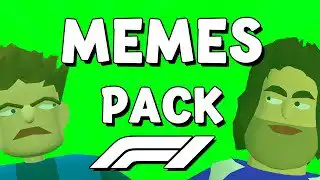 F1 Memes Pack in Green Screen