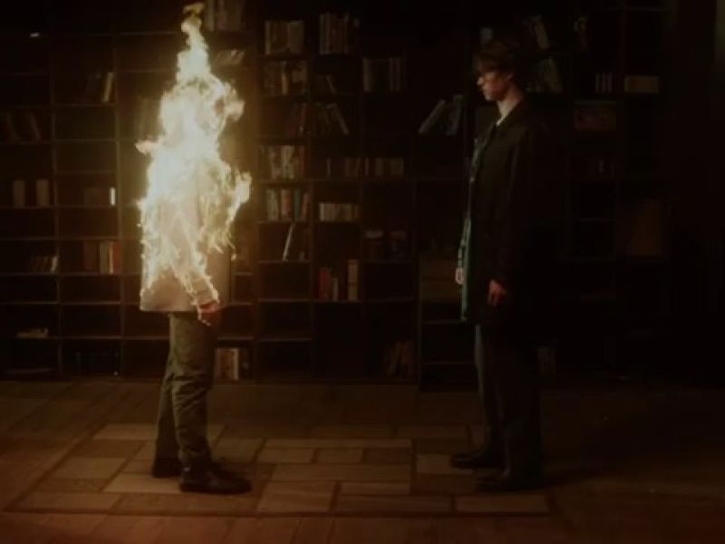 Fire Hand Meme Template
