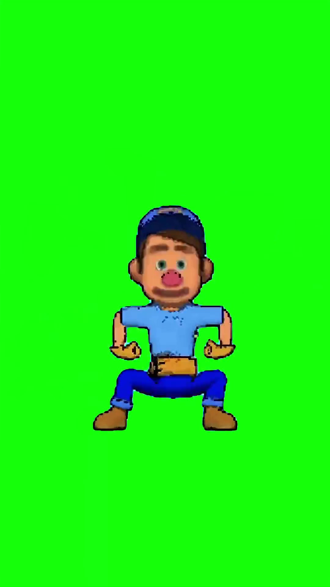 Fix it Felix dancing Green Screen Meme
