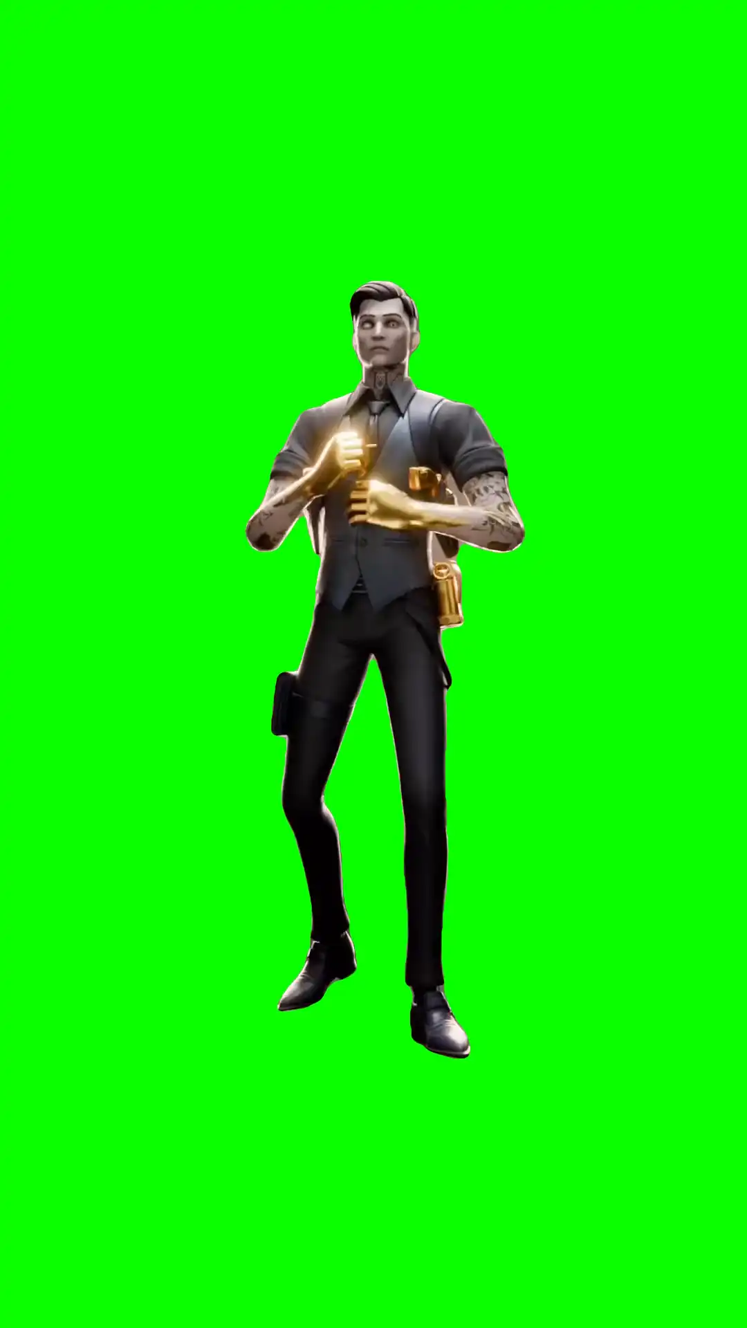 Fortnite lali lali lali dance meme green screen