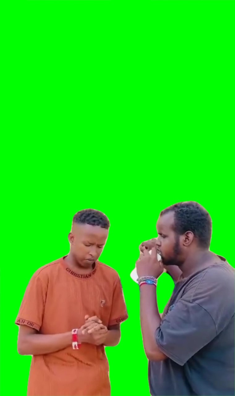 Fortnite or PUBG Meme Green Screen