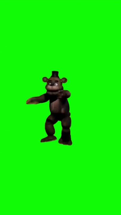 Freddy Fazbear Egyptian Dance Meme Green Screen Freddy Dance Trend