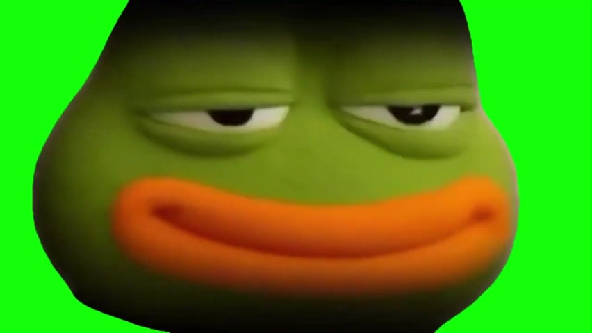 Frog Feeling Good Green Screen Memes