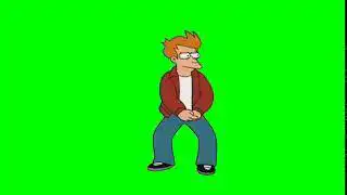 Fry do the hustle Green Screen
