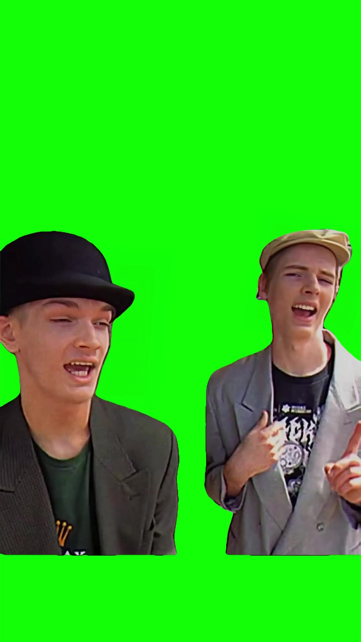 Gassed up shorty Green Screen