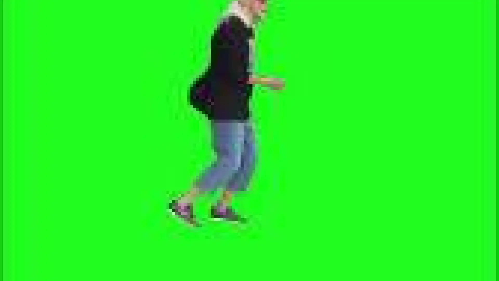 get out of here green screen