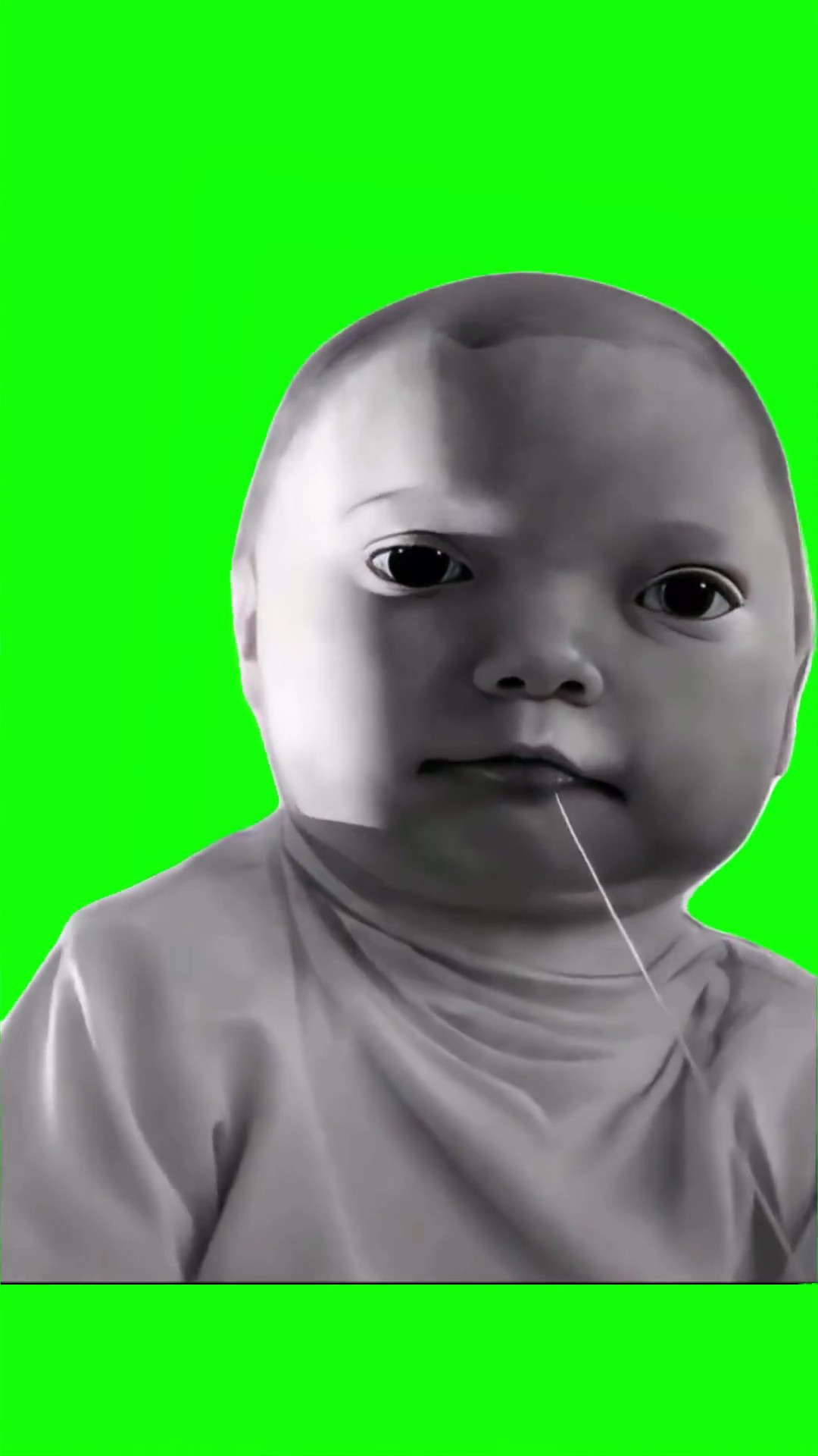 Gguh baby reaction Green Screen Meme