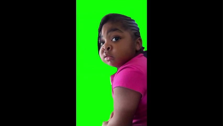 Giving A Sassy Look Green Screen Memes