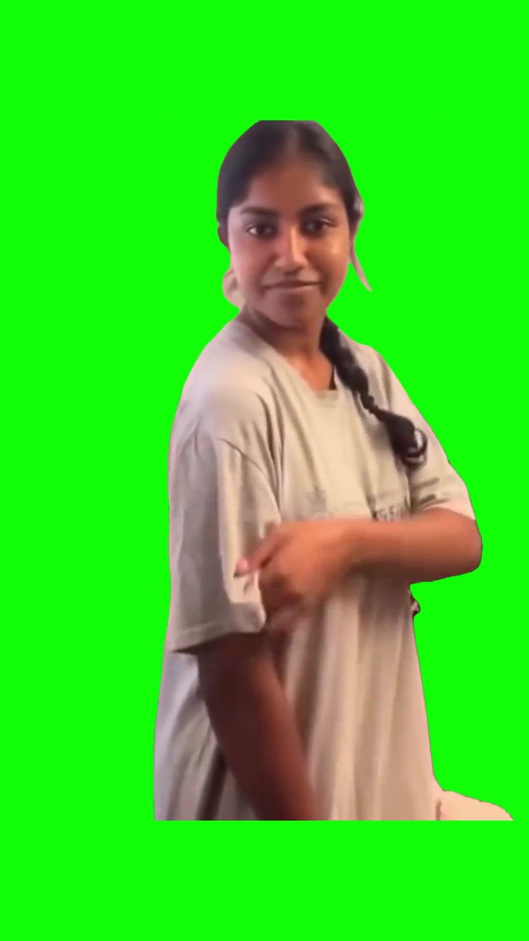 Going to Sleep Green Screen Meme