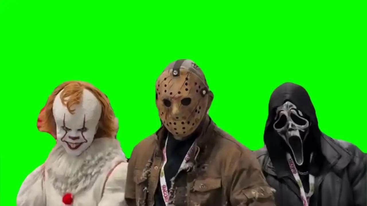 Good squad dancing green screen