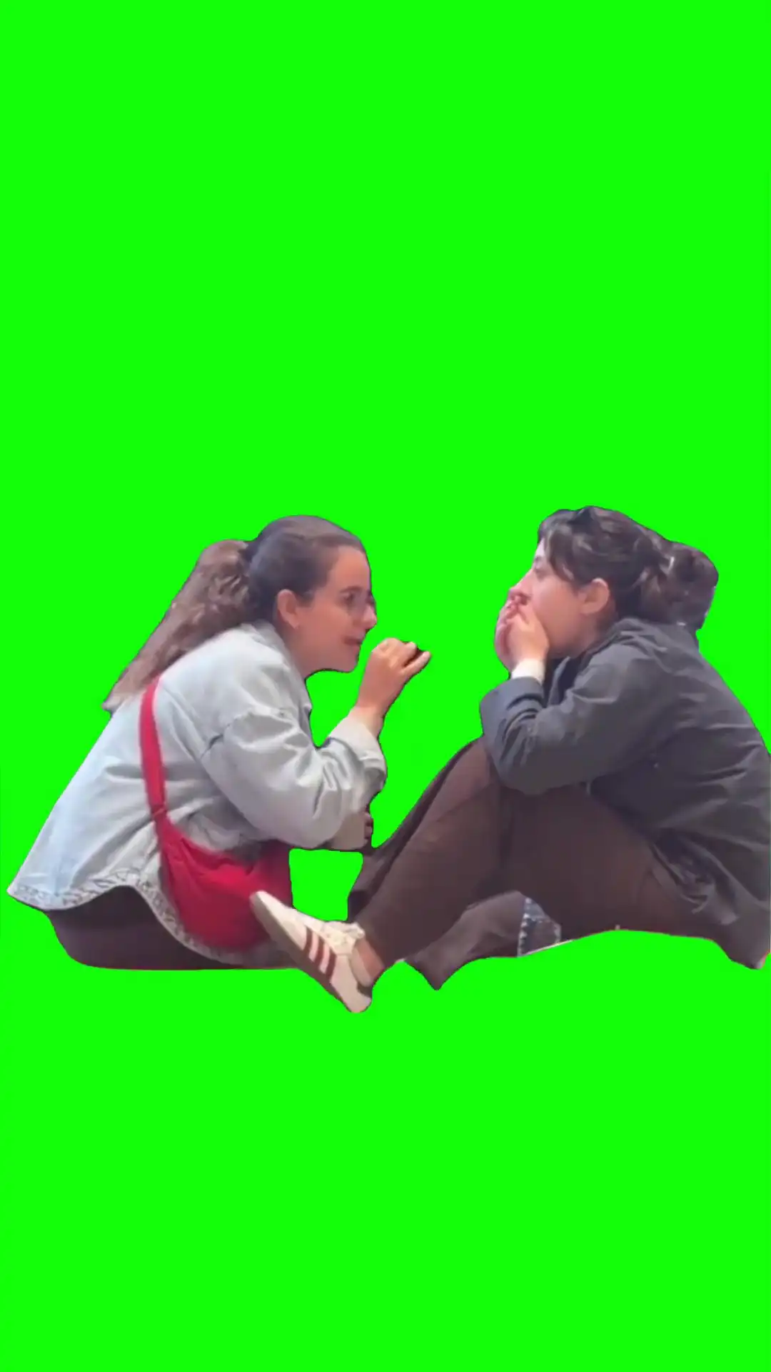 Gossiping meme Green Screen