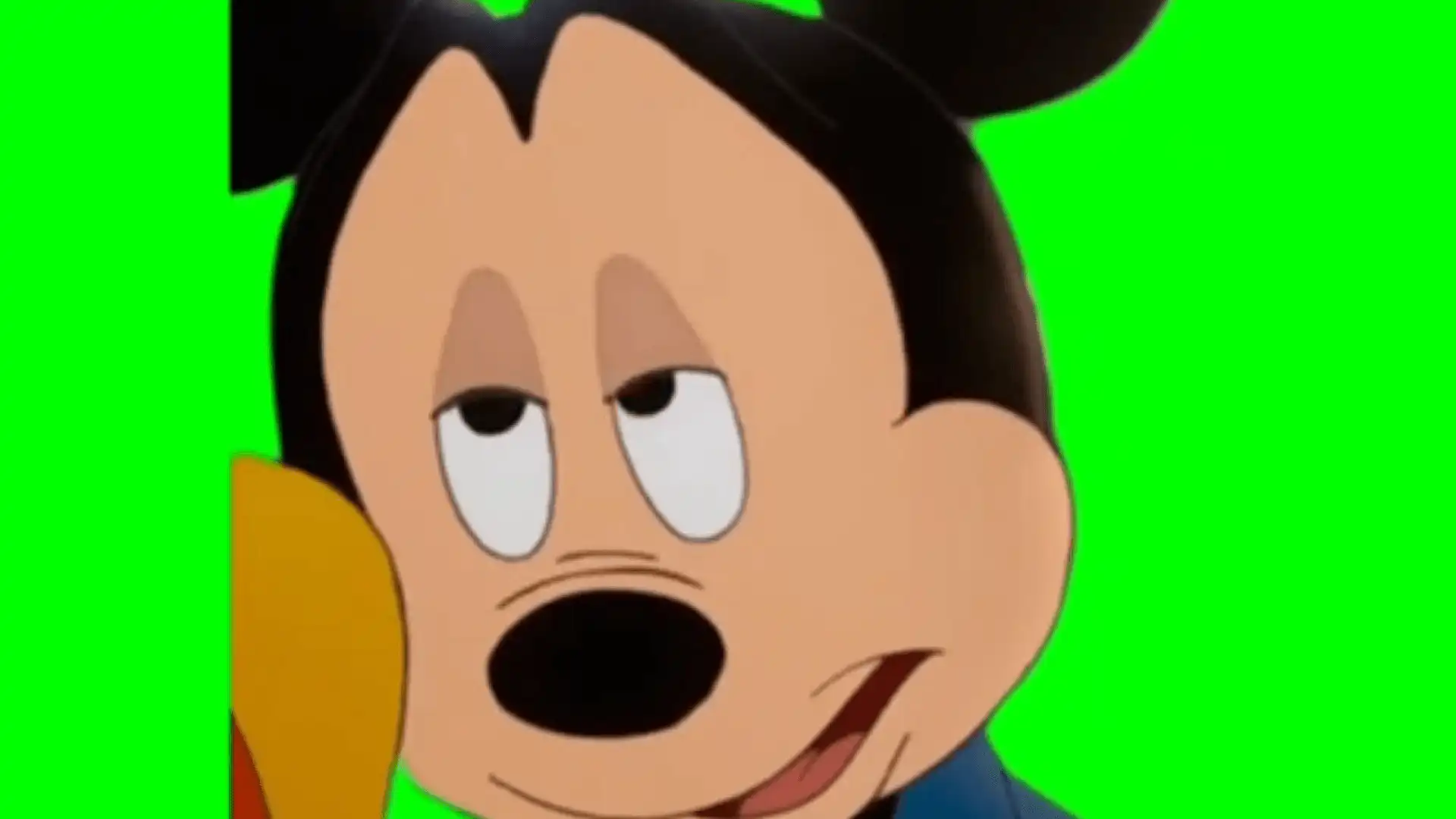 Gotta go but thanks meme green screen