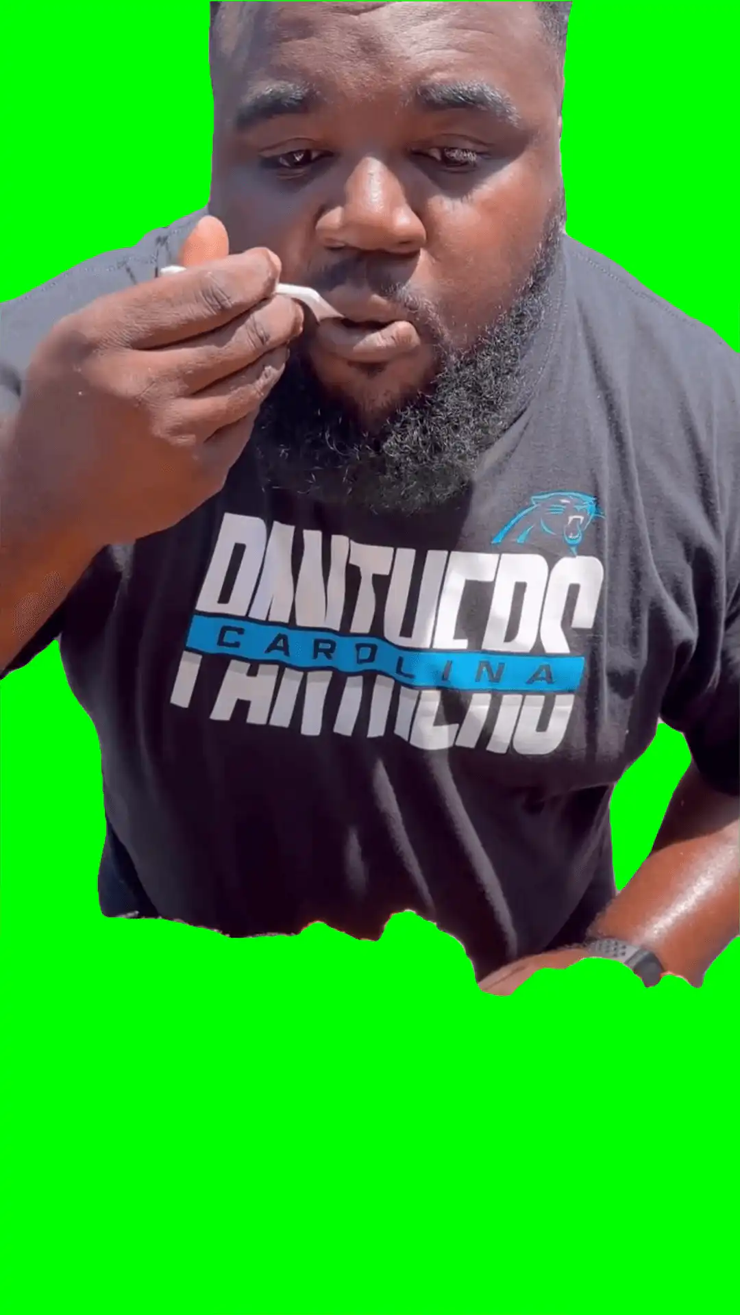 grandma cooking meme green screen