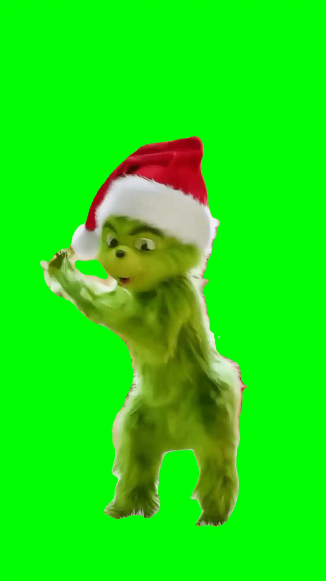 Grinch Gangnam style green screen