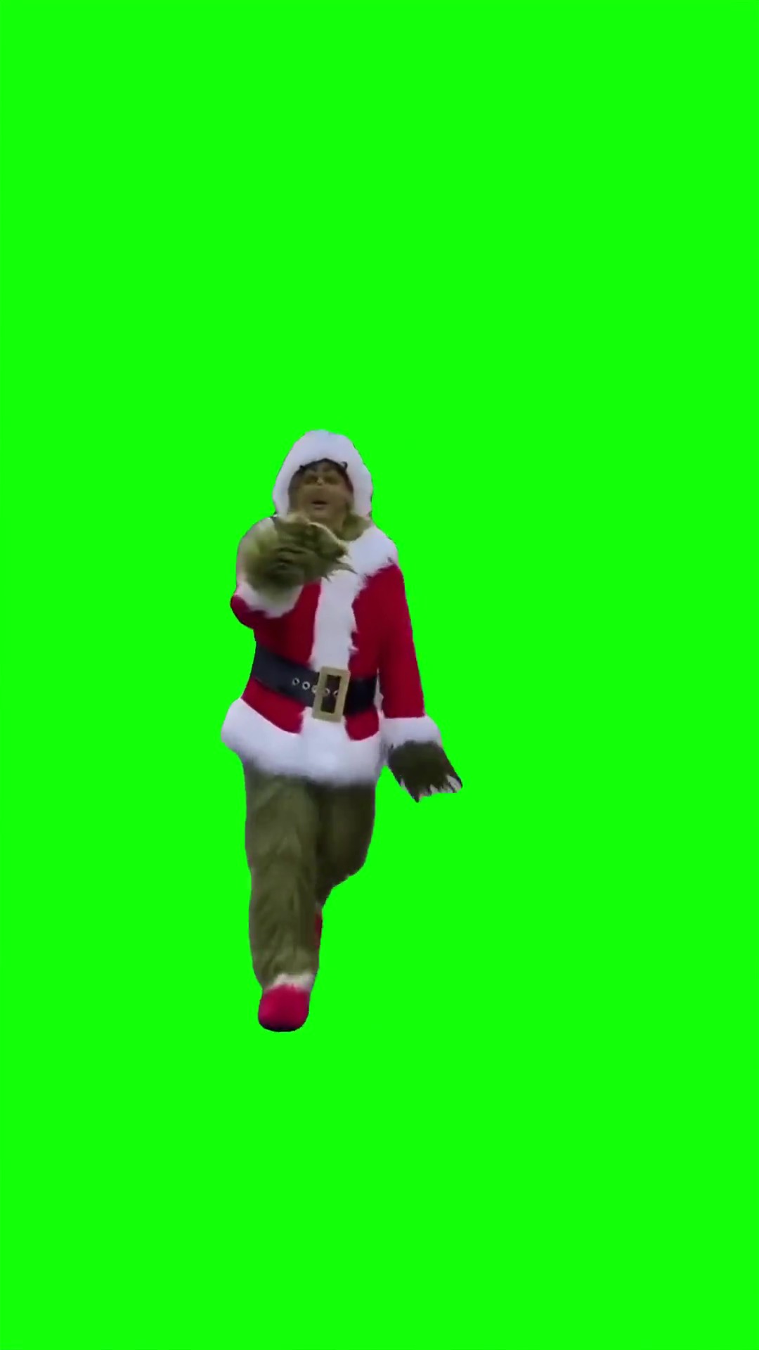Grinch shut up Green Screen Meme