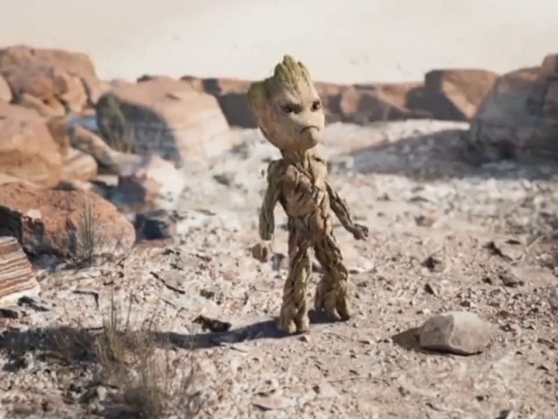 Groot Screaming Meme Video Download Meme Template