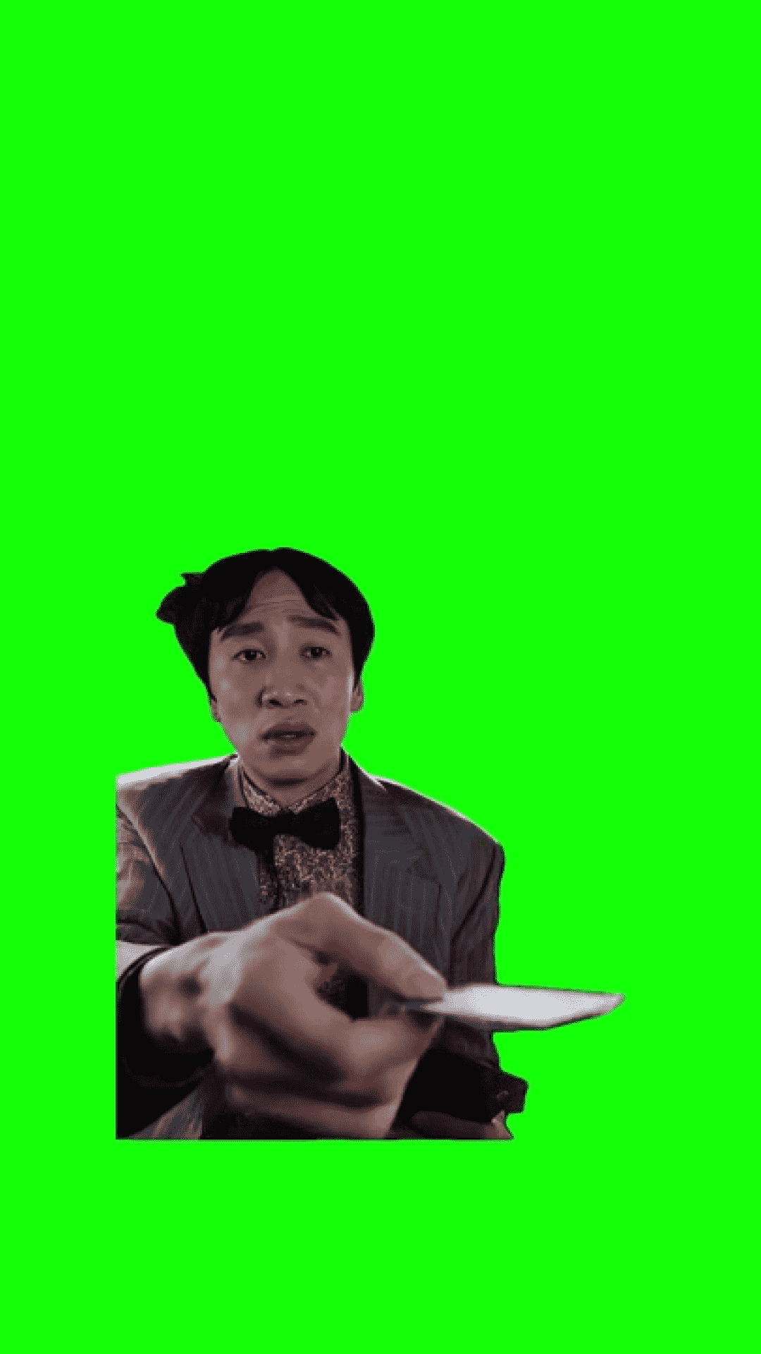 Guy handing his credit card meme Green Screen