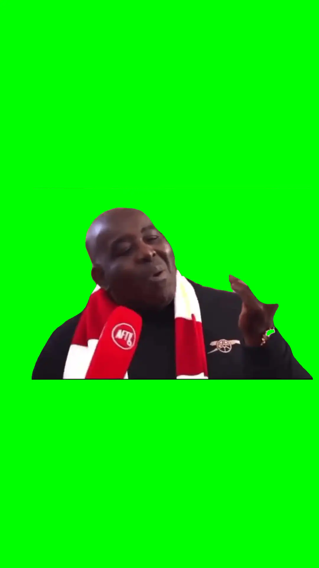 Guy smoking a cigar green screen