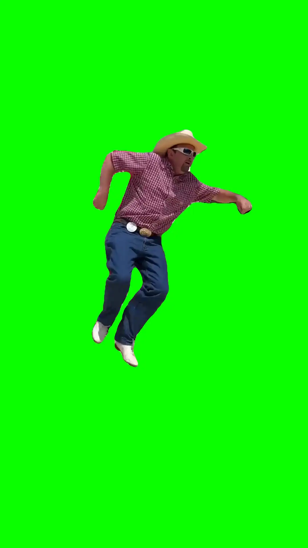 Guy tap dancing Green screen