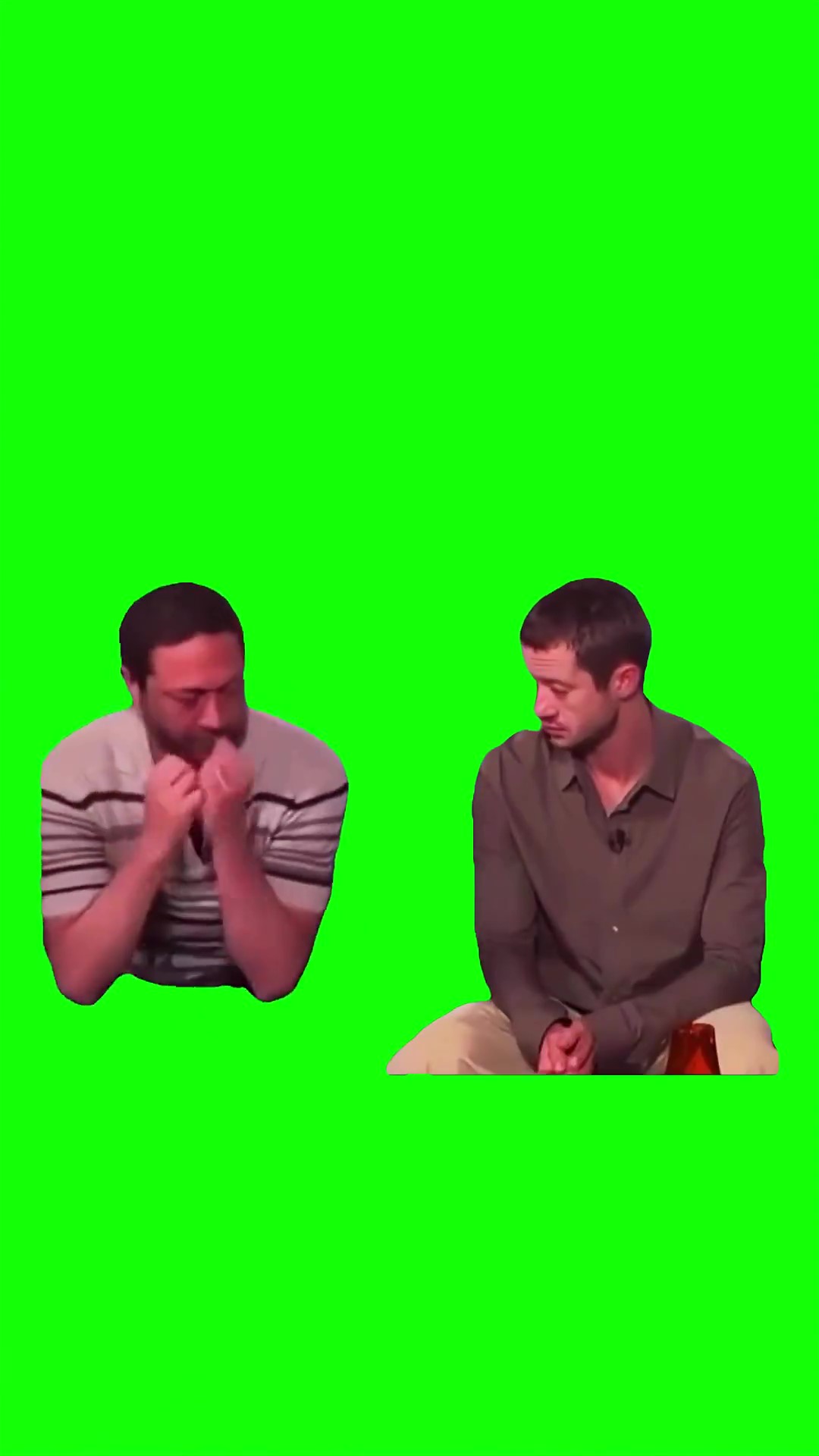 Guys laughing Green Screen Meme