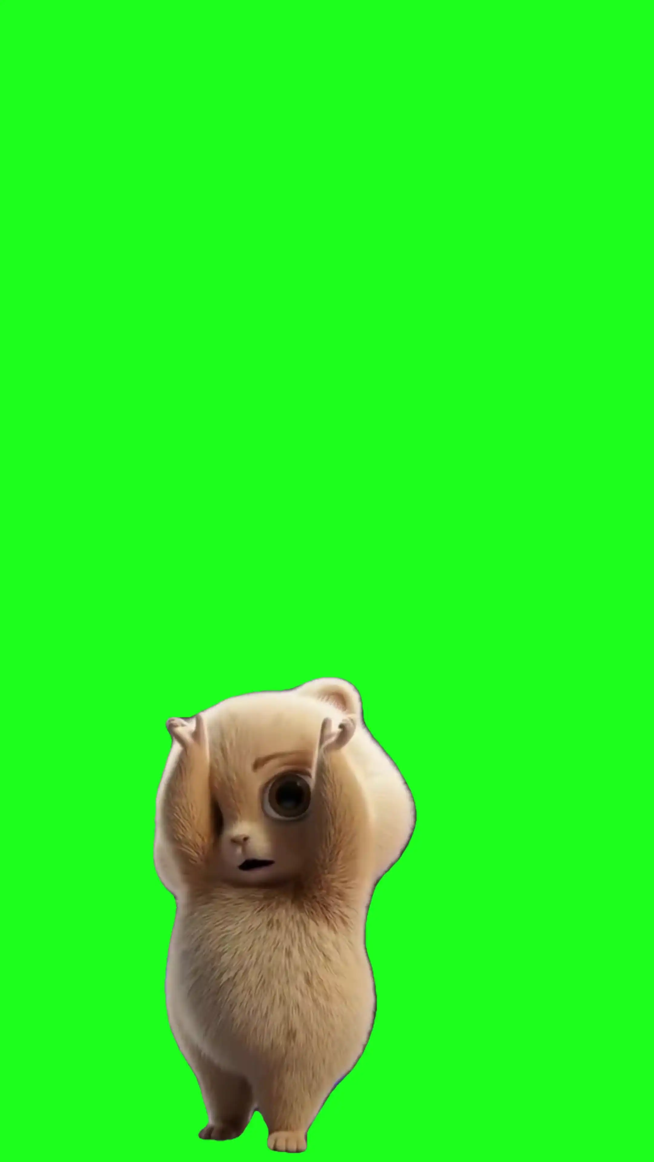Hamster Dancing to Mine Song Green Screen Meme