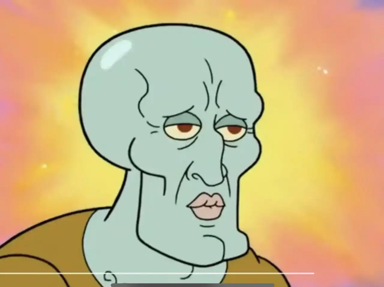 handsome squidward meme