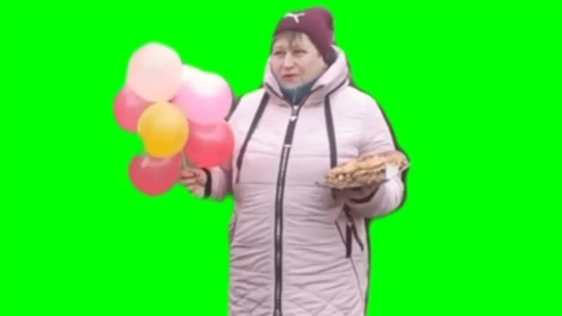 Happy birthday green screen