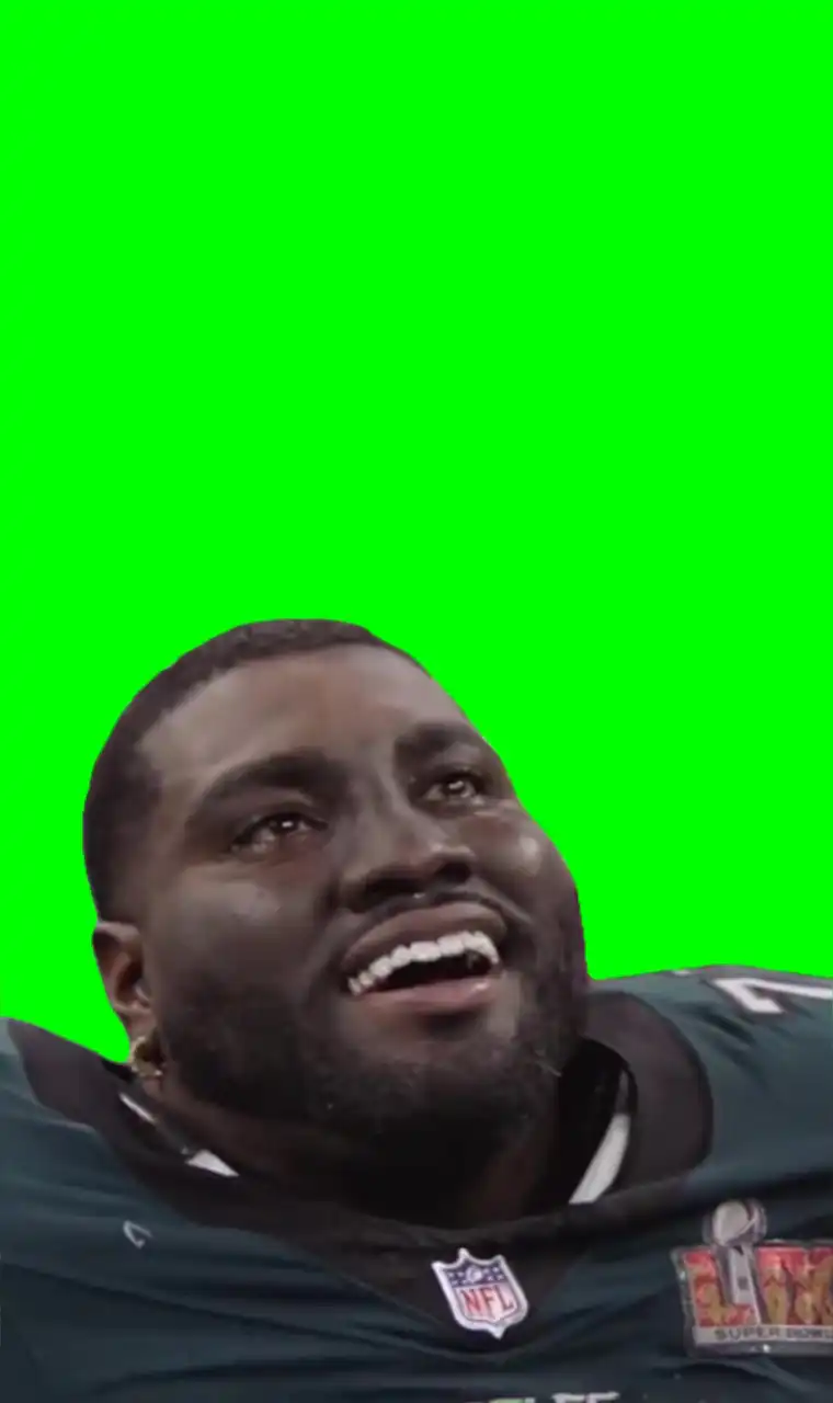 Happy Cry green screen