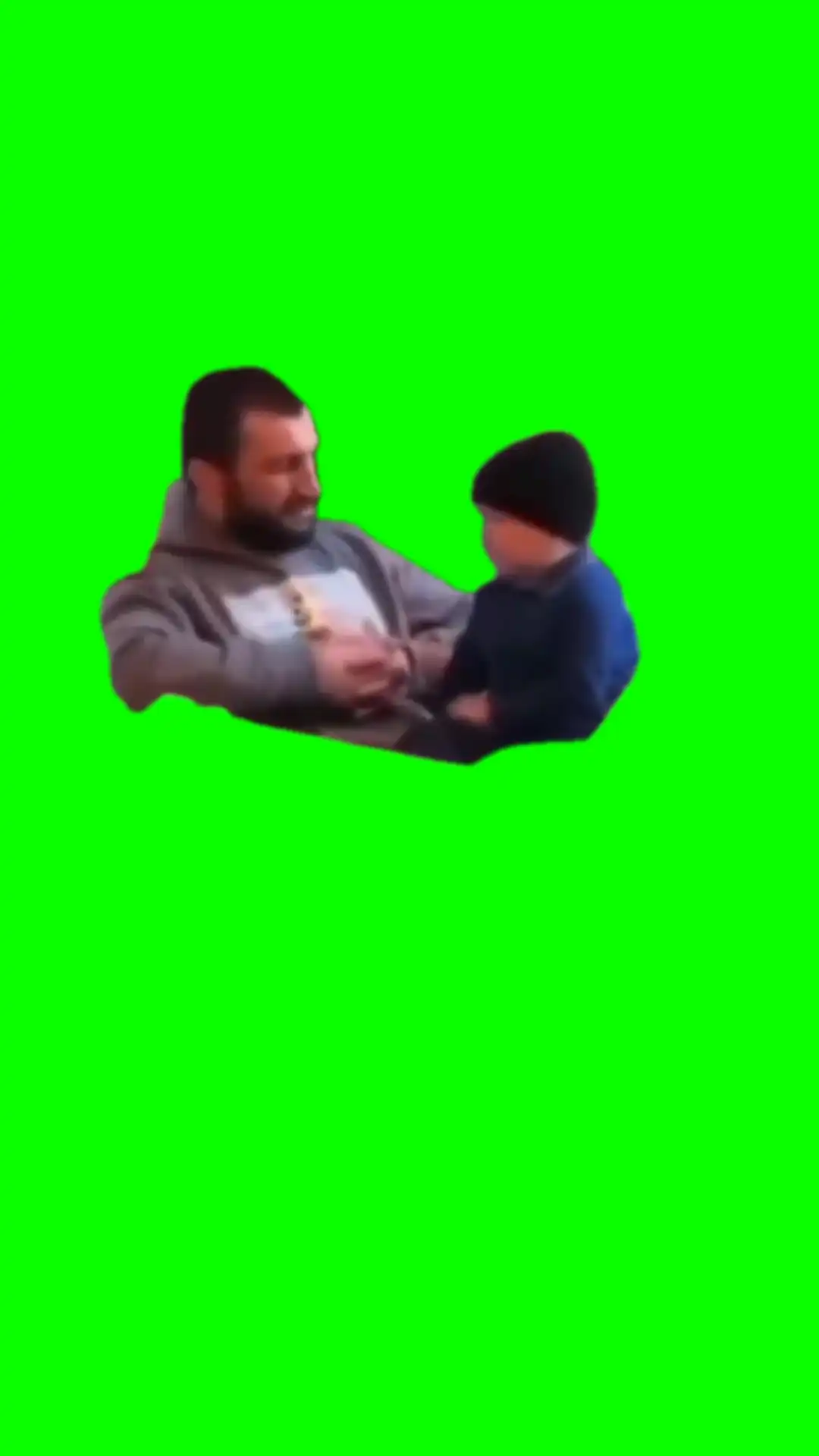 Hasbulla discussing green screen