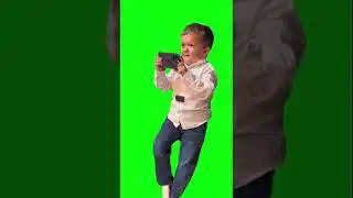 Hasbulla Recording With His Phone Green Screen