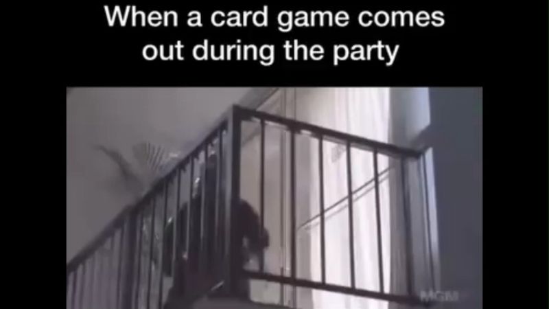Hating Card Games is a Red Flag Funny Memes Video