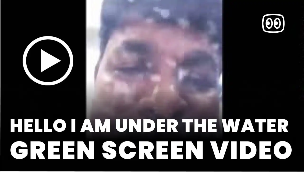 hello i am under the water meme