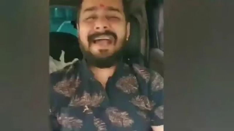 Hindustani Bhau Laughing Hey Bhagwan Meme Video