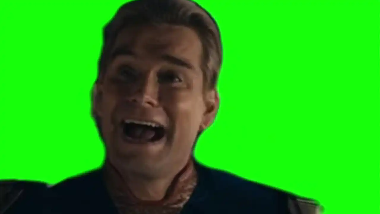 Homelander you go behind my back Green Screen