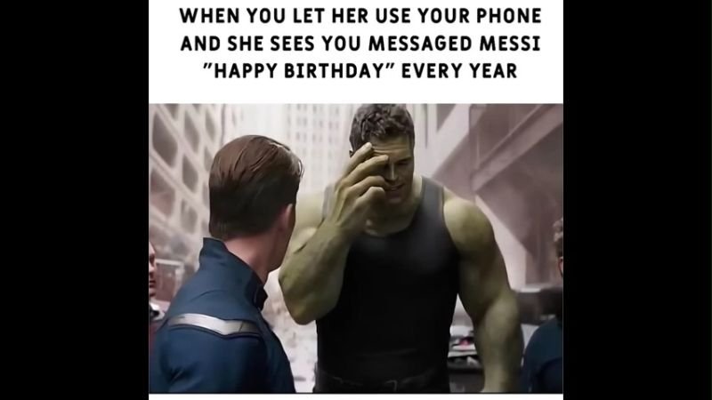 Hulk Happy birthday Funny Memes Video