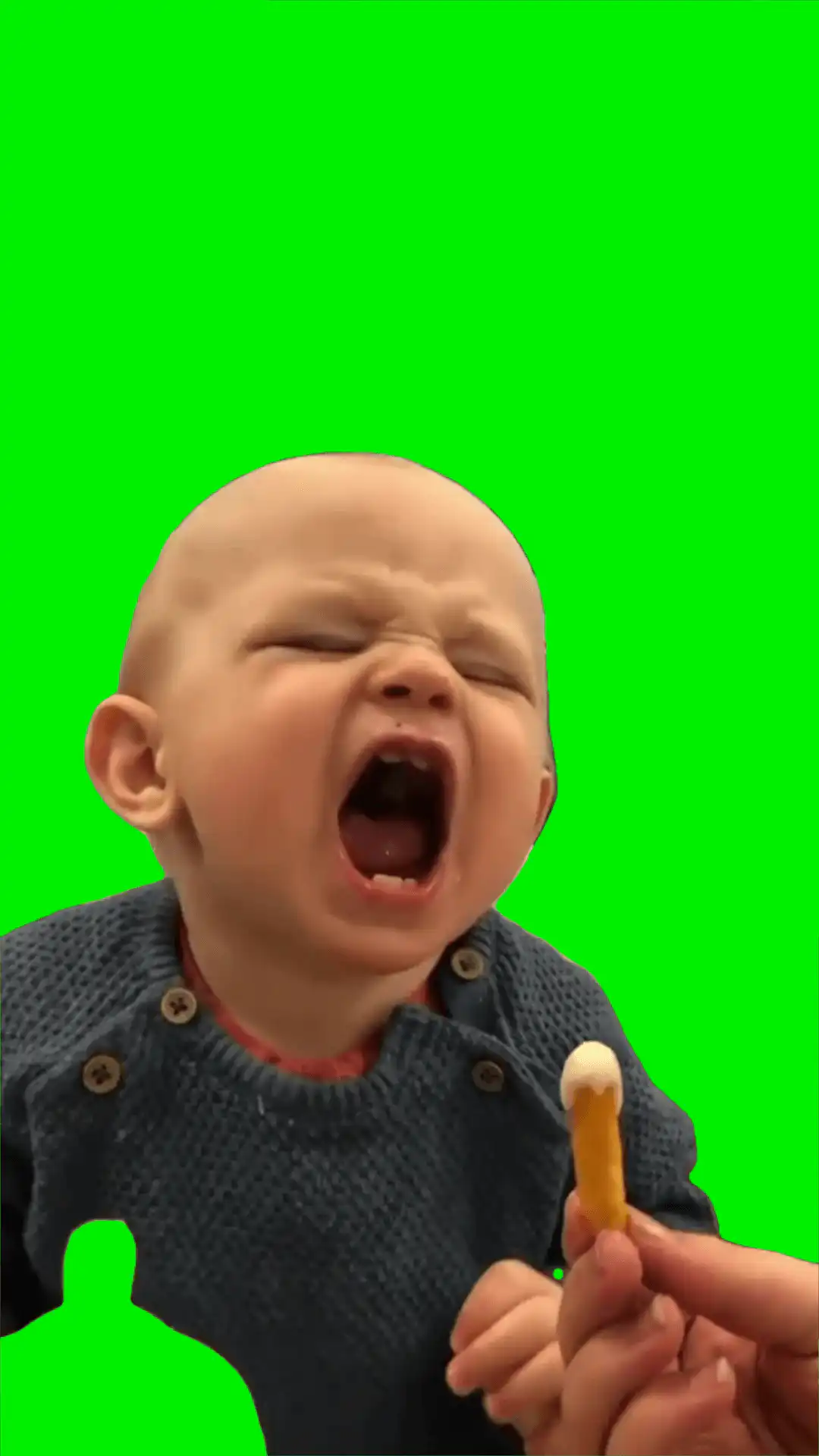 Hungry Child Meme Green Screen