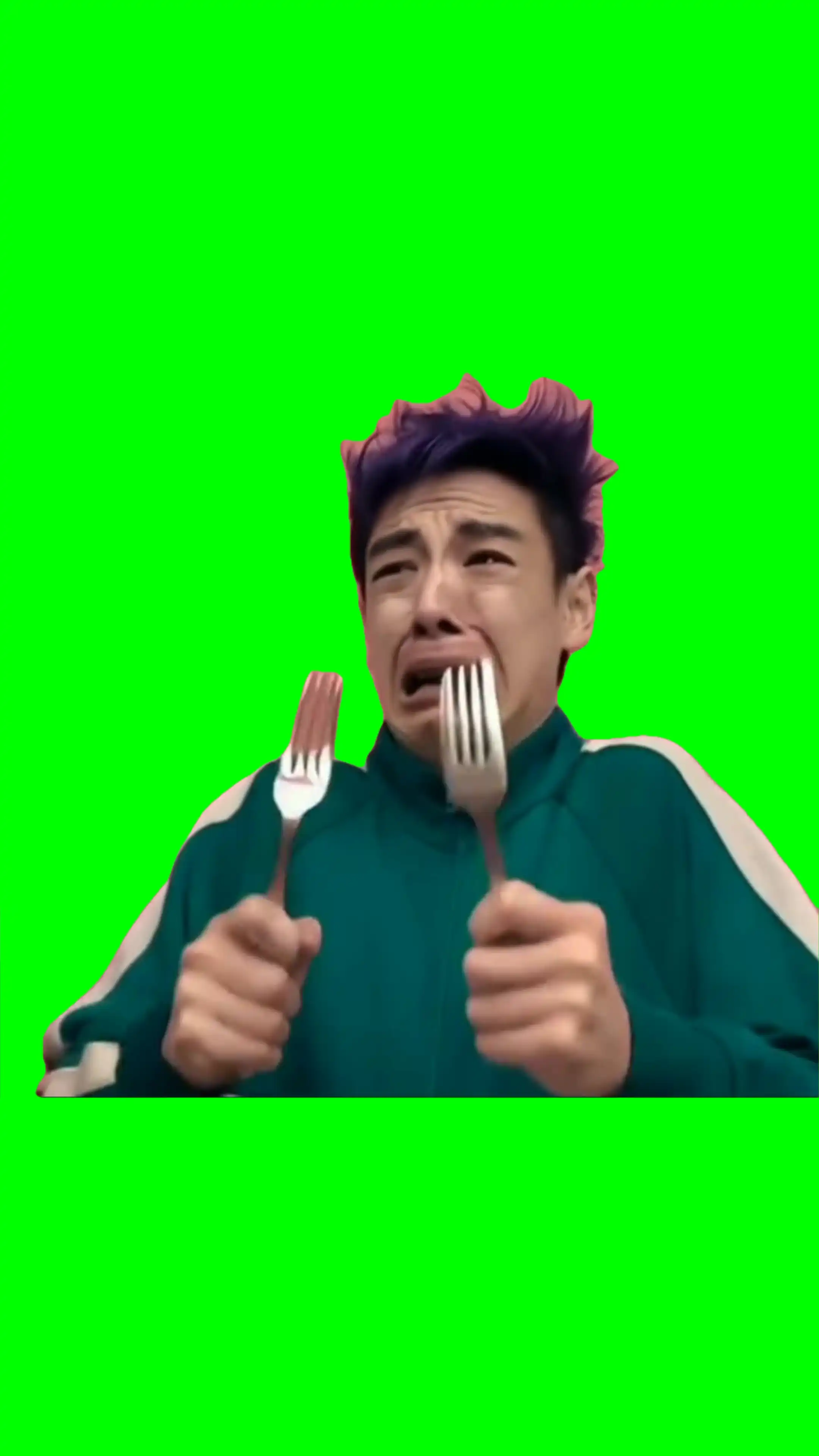 Hungry Thanos Meme Green Screen