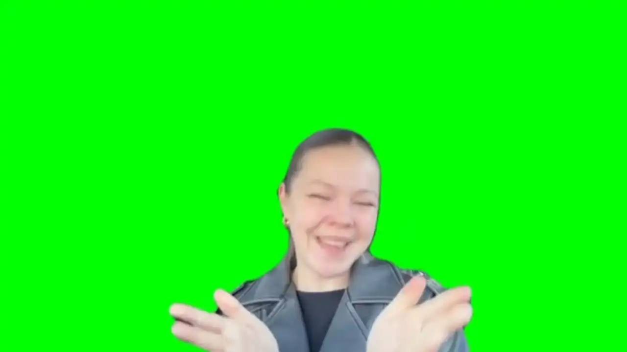 I Ain’t got no more patience meme green screen