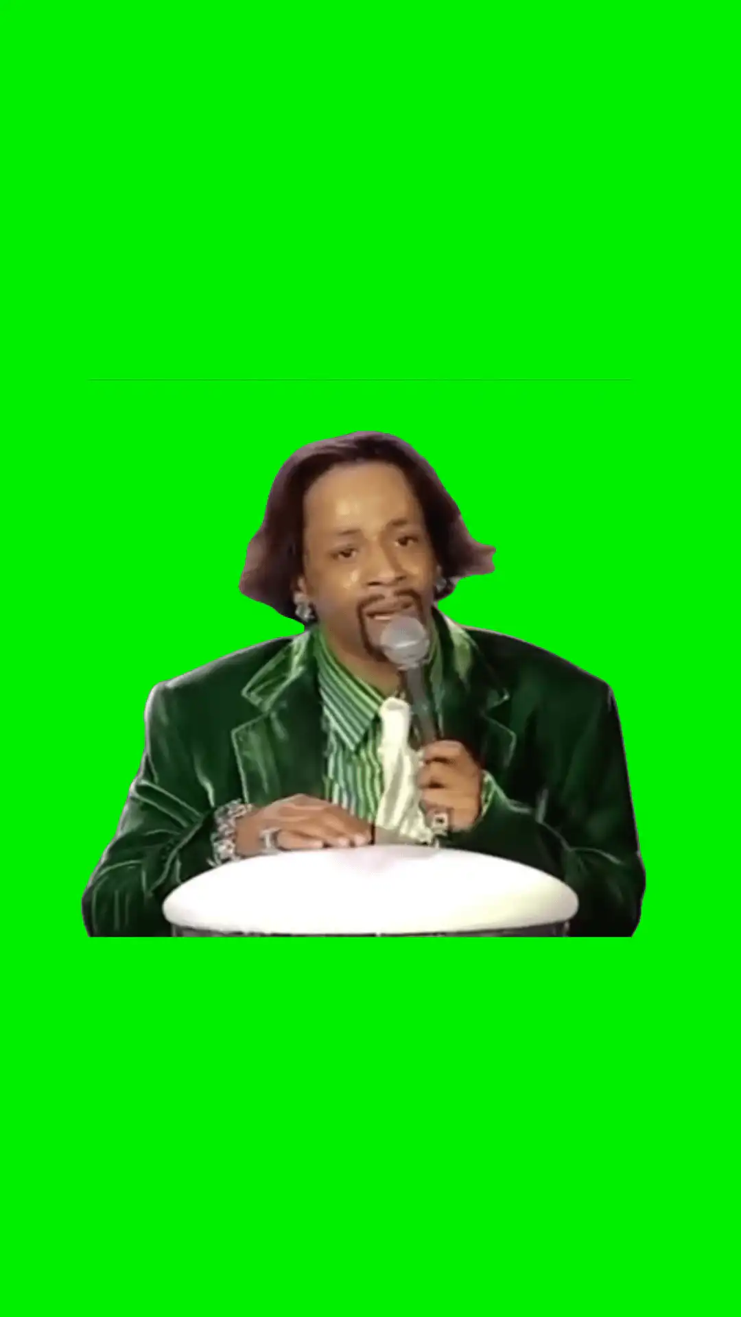 I can see you green screen