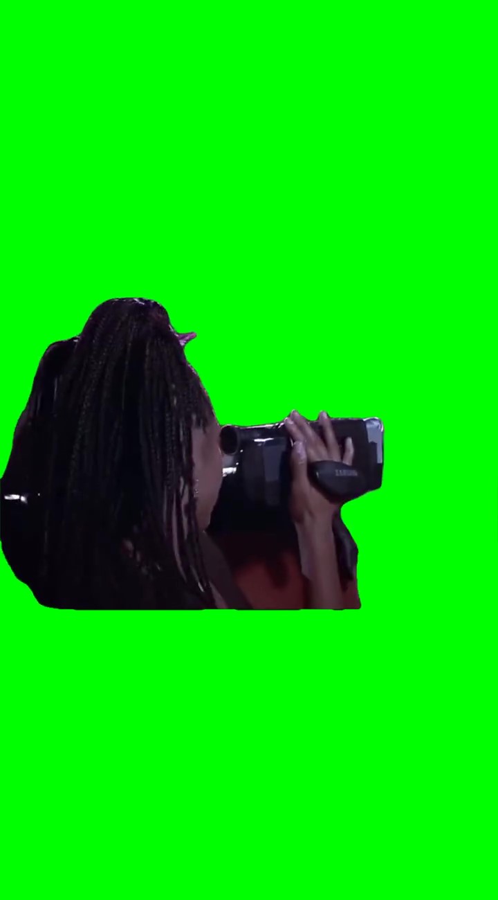 I caught you with my camera Green Screen