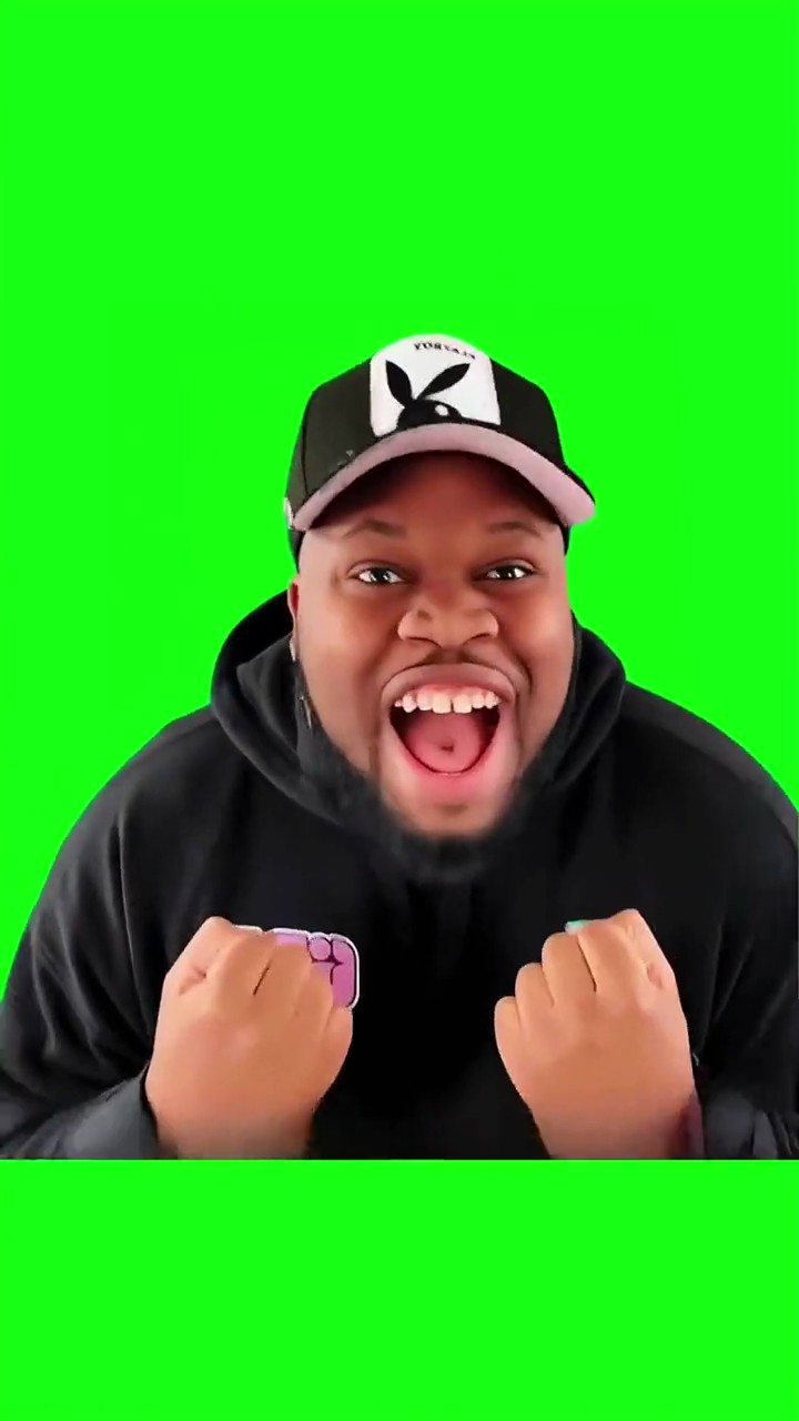 I just hit the jackpot Green Screen