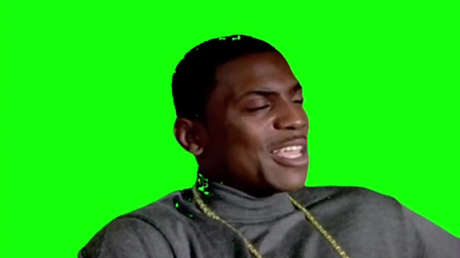 I love the hustle meme green screen