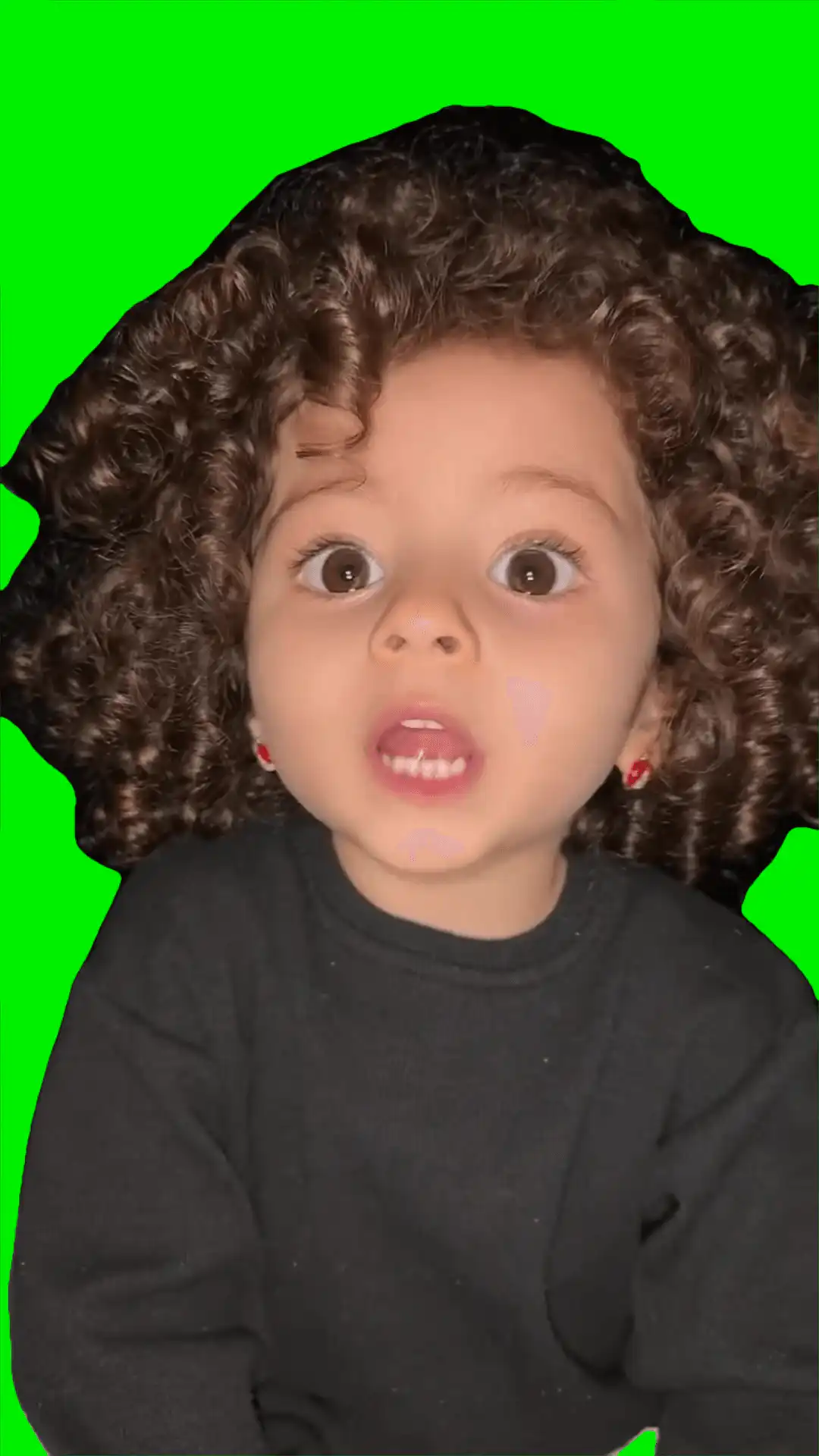 I love you meme green screen