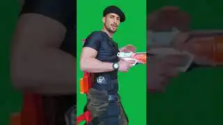 I Need More Boulets Walking 2 Green Screen